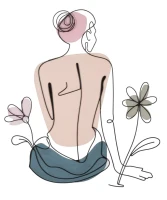 Mauro Ferretti  Panou Perete Doamna C/Floare cm 80X1,3X90(m-1)