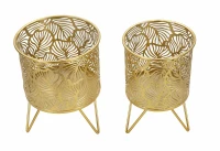 Mauro Ferretti  Suport Vaza Naty Set 2 Buc cm Ø 16X20-13X20(m-2)