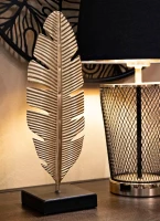 Mauro Ferretti  Decor Frunza Support Lumanare cm 10X10X34(m-8)