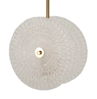 Mauro Ferretti Candelabr Sticla cm 35X18X80(m-4)