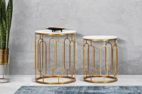 Mauro Ferretti Set 2 Mese De Sufragerie cm Ø 46X55-39X48(m-5)