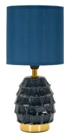 Mauro Ferretti Lampă Noptiera Albastra cm Ø 15X30,5(m-1)