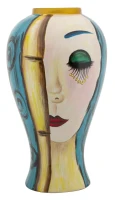 Mauro Ferretti Vaza Ceramica Art Face cm Ø 28X50(m-1)
