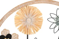 Mauro Ferretti Panou De Perete Fier/Lemn cm Ø 50X3(m-2)