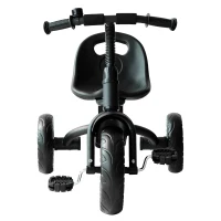 HOMCOM Kids Trike Toddler Tricycle Children Ride on 3 Wheels Bike For 1.5 - 4 Years Black(m-8)
