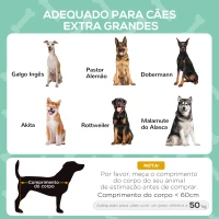 PawHut Cama elevada para animais de estimação Portátil com tecido respirável de toldo removível para interior e exterior 122x92x108 cm cinza(m-4)