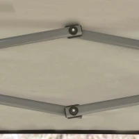 Outsunny Pavillon ca. 3x3m, wasserdicht Stabil Winterfest Pop-up Faltpavillon, UV Schutz, Faltbar Partyzelt, Gartenzelt mit Tasche, Gartenpavillon für Camping Garten, Schwarz(m-11)