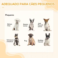 PawHut Escada para Animais de Estimação de 3 Degraus Dobrável com Tampa e Espaço de Armazenamento Escada para Cães Gatos Pequenos para Cama Sofá 40x54x48cm Preto(m-7)