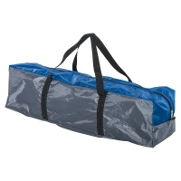 Outsunny Campingzelt für 4 Personen ganzjährig nutzbar 3,00 x 2,50 x 1,30m Blau+Grau(m-9)