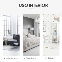 Outsunny Silla Colgante Redondo de Ø60 cm Silla Hamaca Columpio con Cojín y Cuerda de Algodón para Interior y Exterior 80x80x42 cm Gris(m-7)