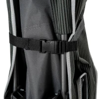 Outsunny Campingbett, klappbares Feldbett mit Kopfkissen, 188 x 64,5 x 53 cm, Dunkelblau+Grau(m-12)