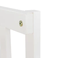 Bunk Bed with Stairs and Slide, Solid Pine Wood Frame, Children's Bed with Storage Drawers, Modern and Sturdy Design, 233L x 223W x 125H cm, White(m-11)