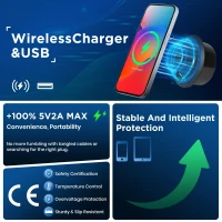 Upholstered Super King Size Bed Frame with Hydraulic Storage and Wireless Charging, 206L x 185W x 100.5H cm, Natural(m-7)