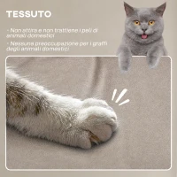 HOMCOM Poltrona Reclinabile Elettrica con Telecomando e Poggiapiedi, in Tessuto Effetto Velluto, 80x83x104 cm, Marrone(m-6)