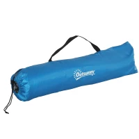 Outsunny Tenda de Praia Dobrável Tenda de Praia Pop-up 1-2 Pessoas com 2 Portas 2 Janelas e Bolsa de Transporte 220x173x120 cm Azul(m-8)