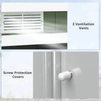 Outsunny Szopa na narzędzia z drzwiami przesuwnymi(m-7)