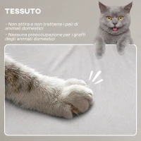 HOMCOM Poltrona Reclinabile Elettrica con Telecomando e Poggiapiedi, in Tessuto Effetto Velluto, 80x83x104 cm, Crema(m-6)