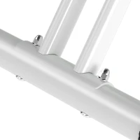 HOMCOM Folding Exercise Bike, Fitness Bicycle Indoor Trainer, 8-Level Magnetic Resistance Adjustable, with LCD Monitor, Pulse Sensor, Green(m-9)