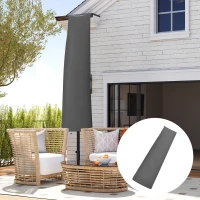 Outsunny Parasol Umbrella Cover - Grey(m-2)