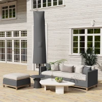 Outsunny Parasol Umbrella Cover - Grey(m-9)