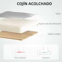 HOMCOM Conjunto de Oficina Incluye 1 Silla de Oficina de Malla Gris y 1 Alfombra Protectora 90x120 cm(m-6)