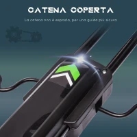 HOMCOM Go Kart a Pedali per Bambini 5-12 Anni con Sedile Regolabile e Freno a Mano, 121x58x61 cm, Rosso(m-7)