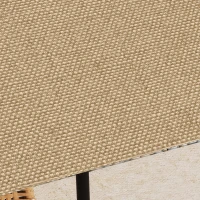 Outsunny Tetto di Ricambio per Gazebo 3x3m in Poliestere con Prese d'Aria e Fori di Drenaggio, Beige(m-7)