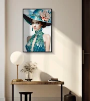 Mauro Ferretti Pictura pe Pânză Lacuită cu Cadru -B- cm 62x4x91(m-6)