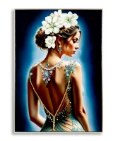 Mauro Ferretti Isabel Pânză Lacuită cu Cadru -H- cm 72x4x101(m-1)