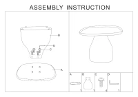 Mauro Ferretti Masă Gea Roz cm 48x48x37(m-8)
