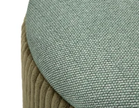 Mauro Ferretti Puff cu Depozitare Bolzano Verde Set 2 Buc cm Ø 38x38-32x27(m-5)