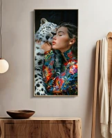 Mauro Ferretti Pânză Lacuită cu Cadru -A- cm 52x4x101(m-6)