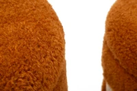 Mauro Ferretti Puff cu Depozitare Saint-Moritz Maro Set 2 Buc cm Ø 40x47-32x37(m-5)