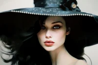 Mauro Ferretti Pictura pe Pânză Lacuită cu Cadru -A- cm 62x4x91(m-2)