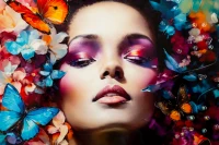 Mauro Ferretti Pictura pe Panză cu Cadru -H- cm 62x4x91(m-2)