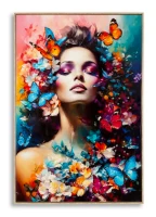 Mauro Ferretti Pictura pe Panză cu Cadru -H- cm 62x4x91(m-1)