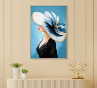 Mauro Ferretti Tablou pe Pânză Lacuită cu Cadru -B- cm 62x4x91(m-6)