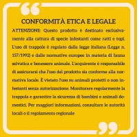 Outsunny Trappola per Ratti, Topi e Nutrie Pieghevole in Acciaio(m-9)