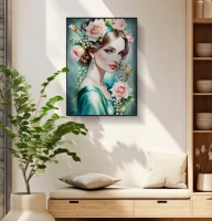 Mauro Ferretti Pânză Lacuită cu Cadru -A- cm 72x4x102 Fantasy(m-6)