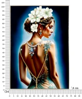 Mauro Ferretti Isabel Pânză Lacuită cu Cadru -H- cm 72x4x101(m-7)