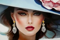 Mauro Ferretti Pictura pe Pânză Lacuită cu Cadru -A- cm 62x4x91(m-2)