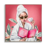 Mauro Ferretti Pictura pe Panză Spa Lux cu Cadru -H- cm 82x4x81(m-1)