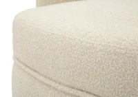 Mauro Ferretti Fotoliu Pivotant Torino Crem cm 70x72x75 (Înălțime Scaun cm 44,5)(m-7)