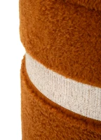 Mauro Ferretti Puff cu Depozitare Saint-Moritz Maro Set 2 Buc cm Ø 40x47-32x37(m-3)