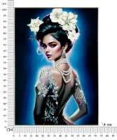 Mauro Ferretti Pictura pe Pânză Lacuită cu Cadru -B- cm 72x4x101(m-7)