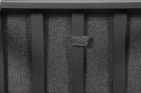 Set da giardino per 6-7 persone, set di mobili da giardino moderno, Grigio(m-8)