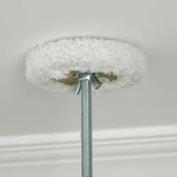 PawHut Ansamblu de Joacă Reglabil pentru Pisici 225-255 cm Alb(m-9)