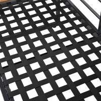 Ensemble de salon de jardin pour 5-6 personnes, ensemble de canapé d'extérieur moderne, incluant table basse, Gris(m-10)