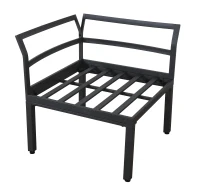 Set da giardino per 6-7 persone, set di mobili da giardino moderno, Grigio(m-10)