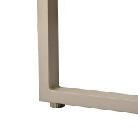 Ensemble de salon de jardin, ensemble de meubles de jardin moderne 4 pièces en corde avec coussins de siège, Kaki(m-6)